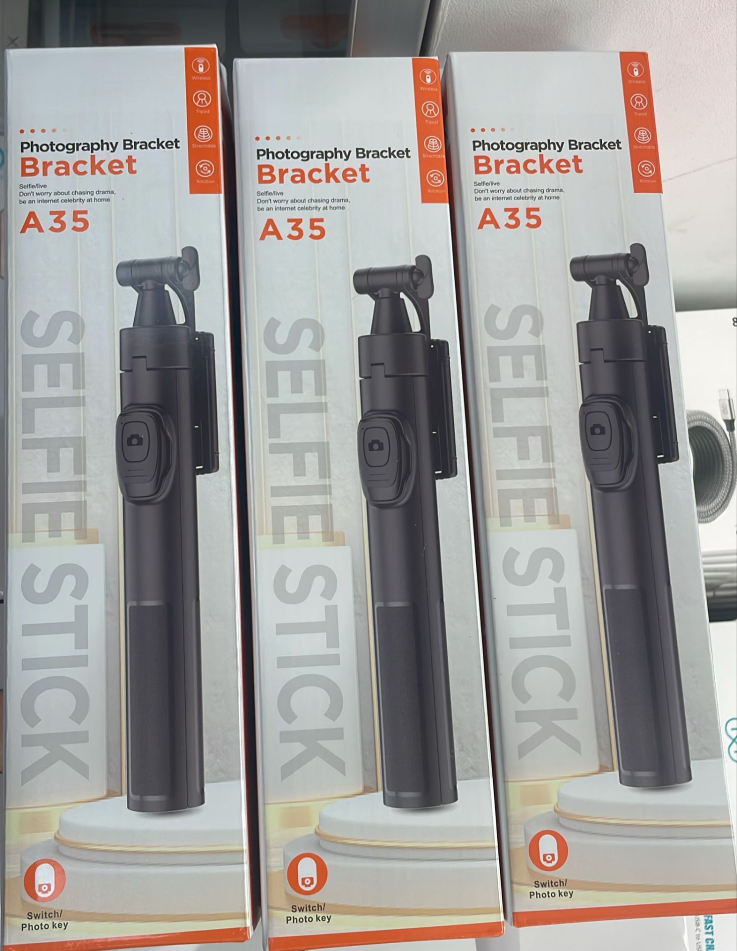 A35 selfie stick & tripod