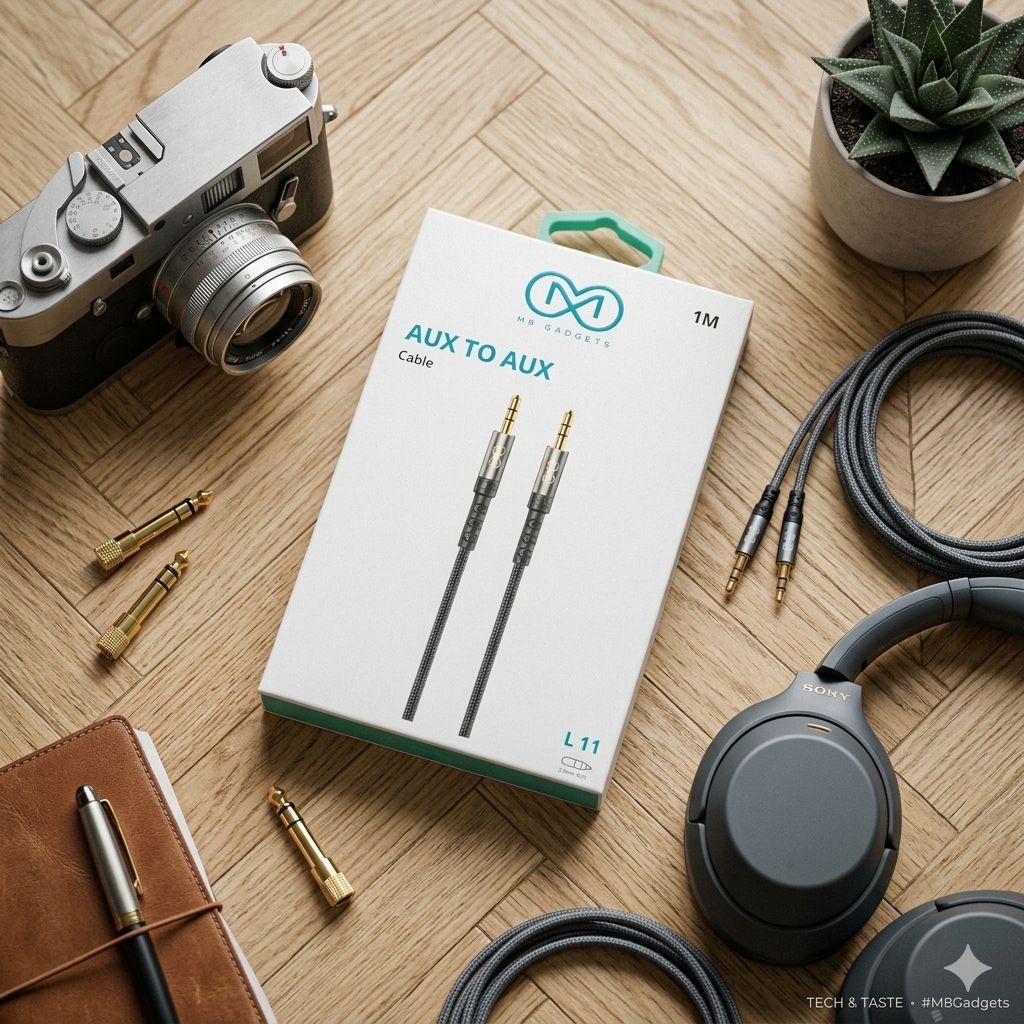 M8 AUX to AUX cable