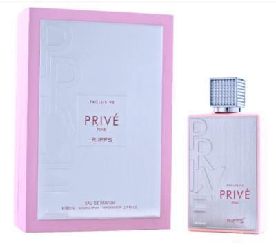 Exclusive Privé Pink by Riiffs eau de parfum bottle and presentation box