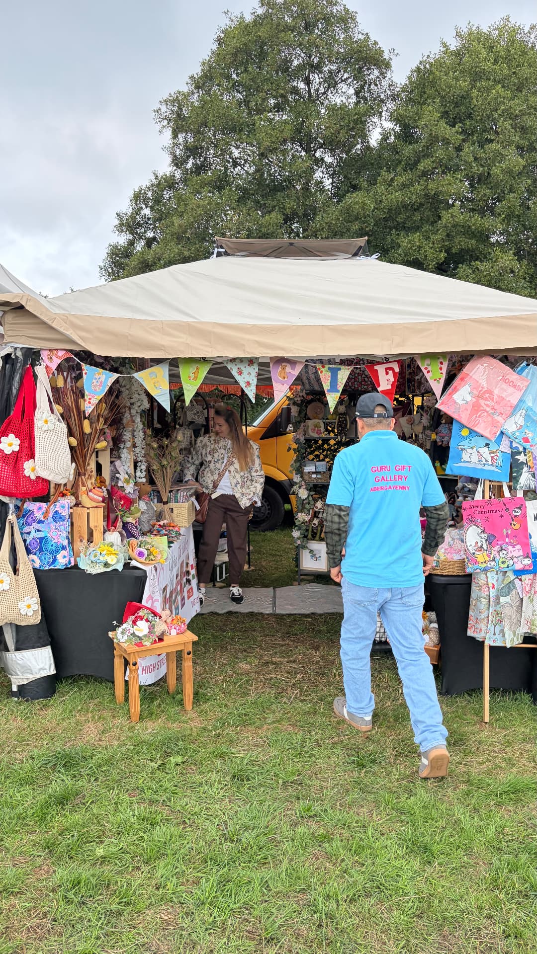 Guru Gift Gallery market stall