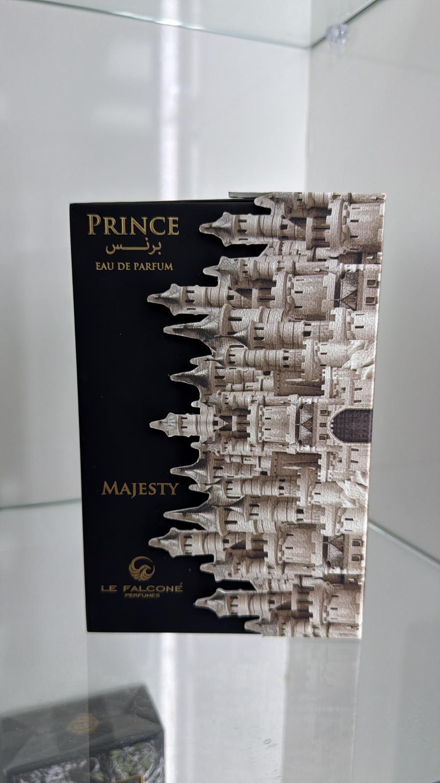 Prince Majesty by Le Falcone eau de parfum presentation box