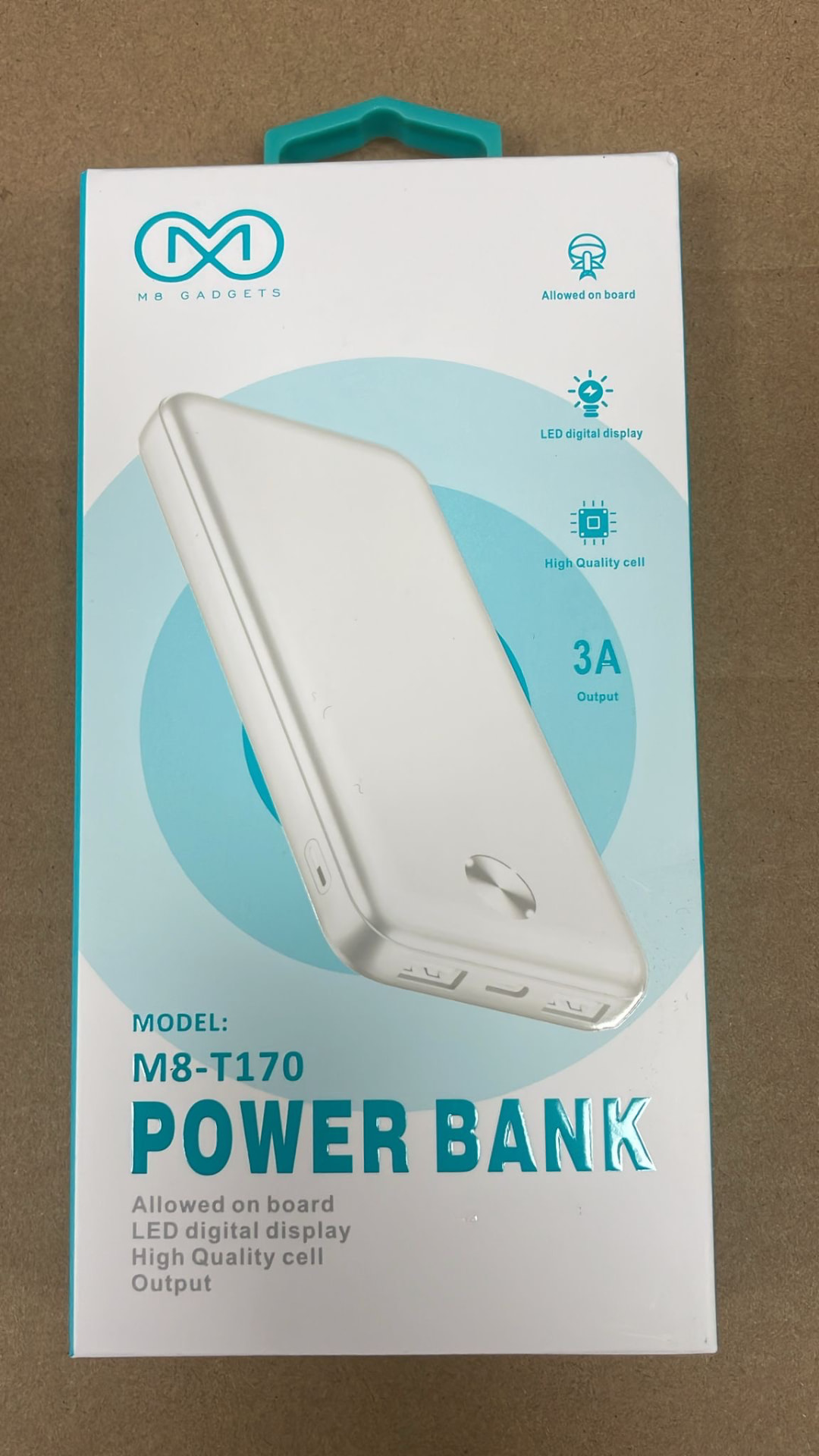 M8-T170 power bank