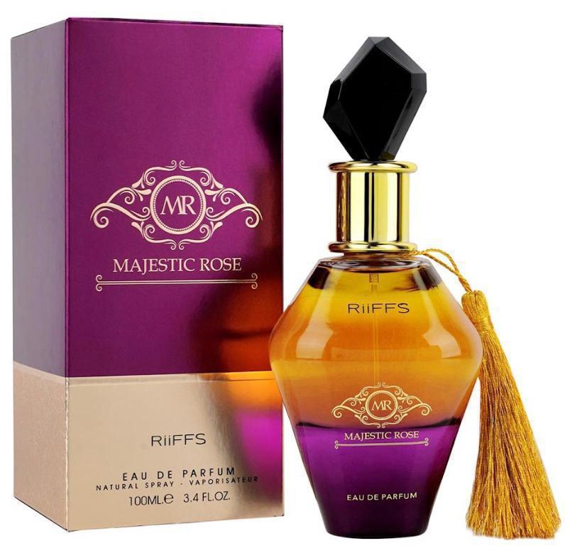 Majestic Rose by Riiffs eau de parfum bottle and presentation box