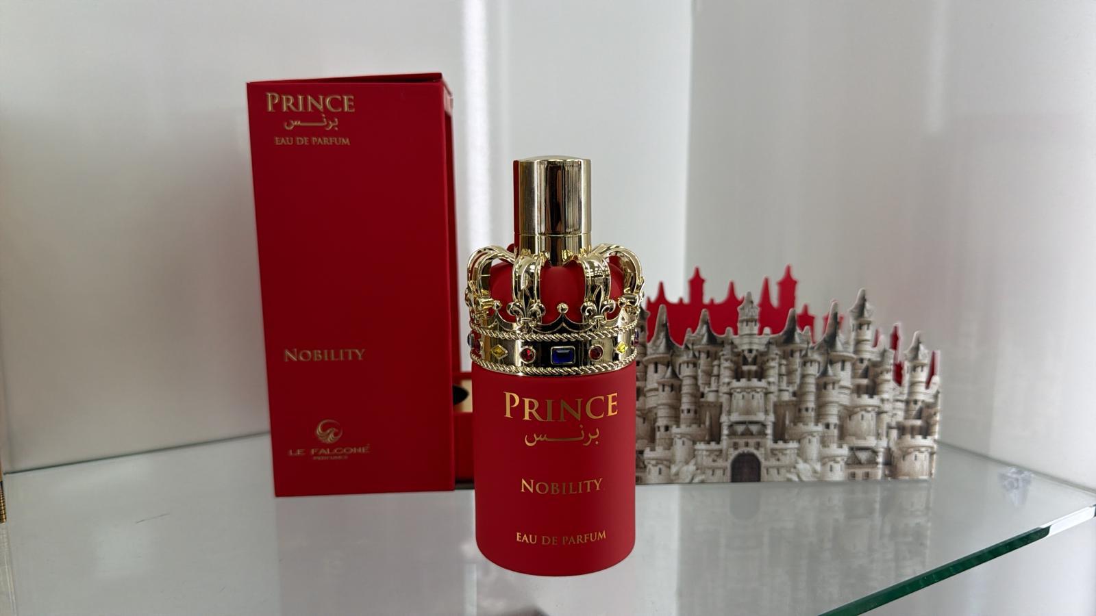 Prince Nobility by Le Falcone red eau de parfum bottle and box